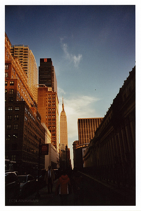 views from the southern manhattan. lomo.