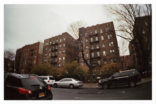 Brooklyn. lomo + fisheye lens